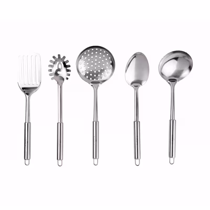 سرویس کفگیر و ملاقه 5 پارچه کاراجا مدل 153.03.06.1514 | کالا مکس