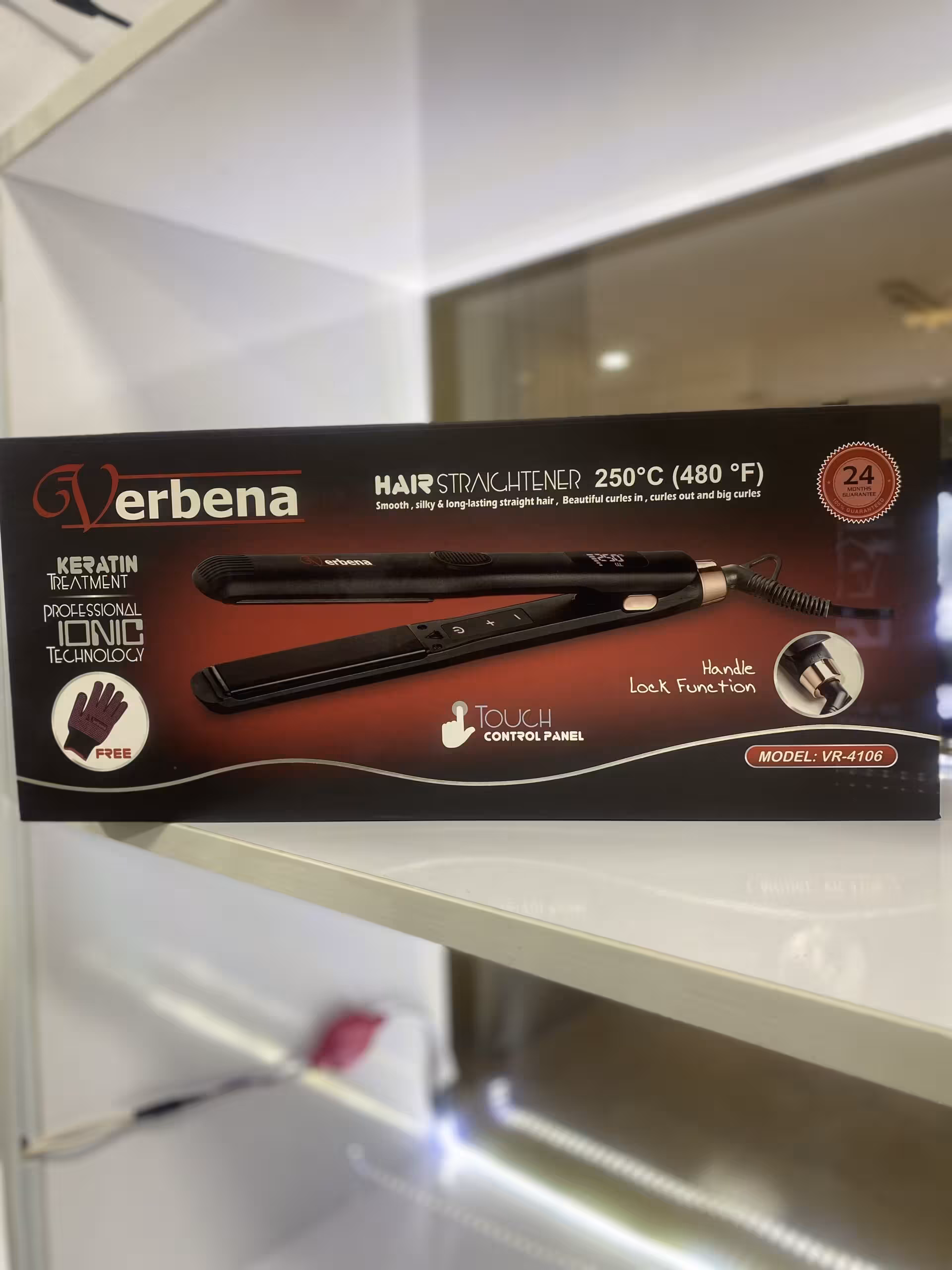 اتو مو کراتینه مدل 4106 برند وربنا