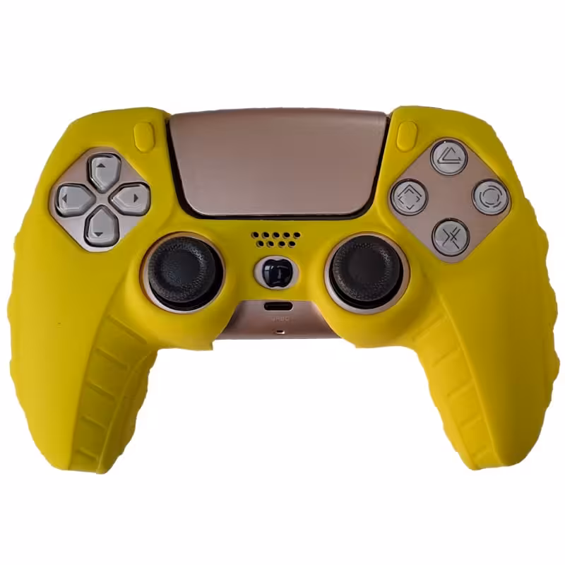 روکش دسته PS5 مدل anti slip زرد