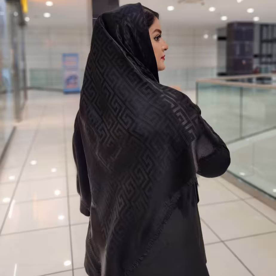 روسری نخ ابریشم ژاکارد 3
