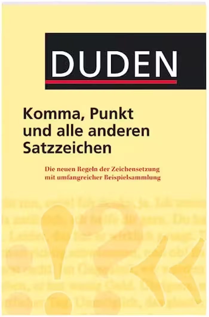 دودن | کتاب آلمانی Duden – Komma, Punkt und alle anderen Satzzeichen