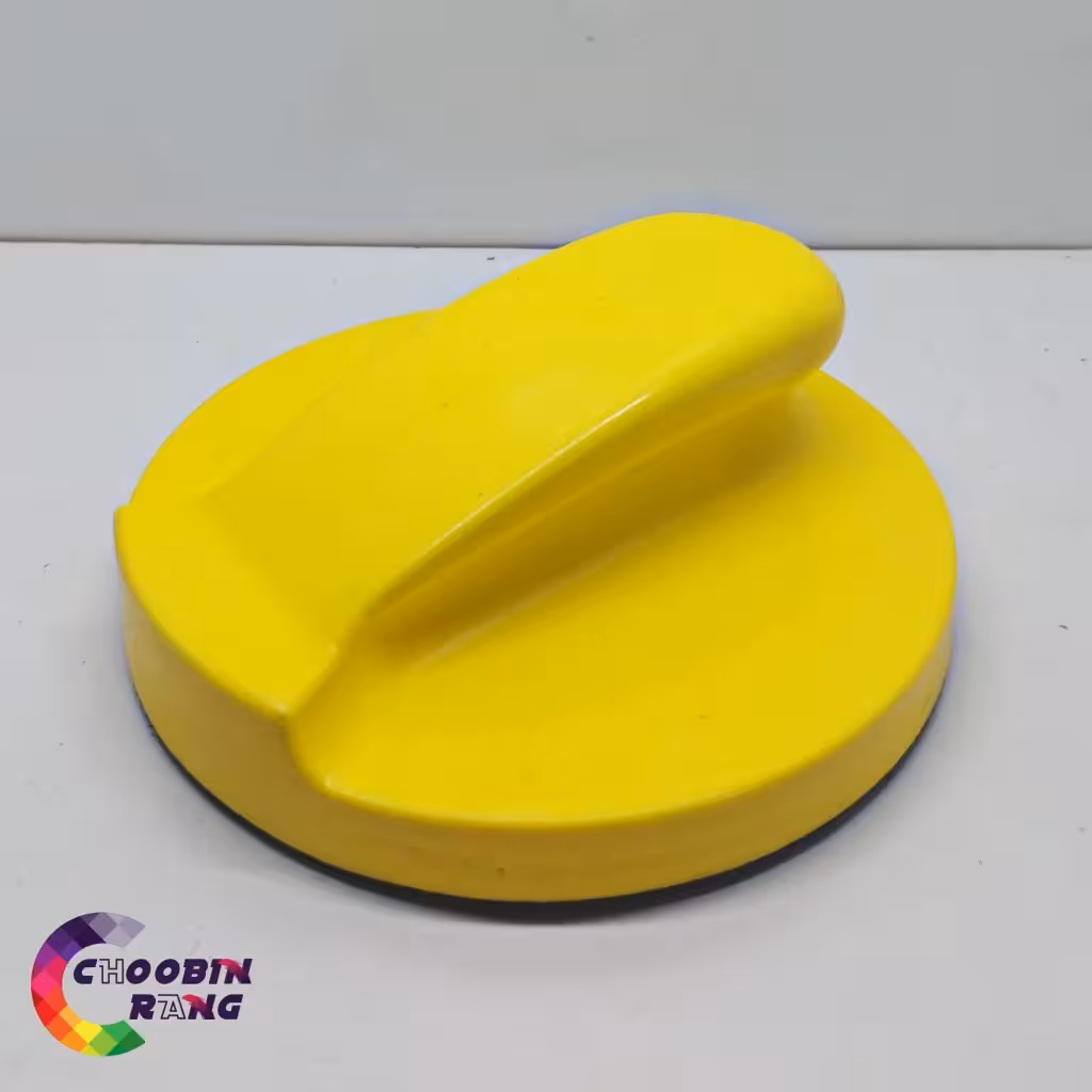 پد پولیش دستی چسبی منعطف 125 میلیمتر