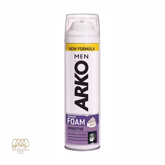 فوم اصلاح آرکو ویژه پوست های حساس Sensitive حجم 200 میل