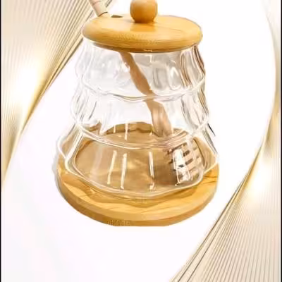 عسل خوری پیرکس طرح کاج درب بامبو و زیری بامبو