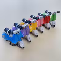 جاکلیدی فلزی موتور وسپا خرسی