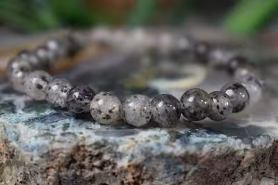 دستبند کوارتز روتایل دار سیاه