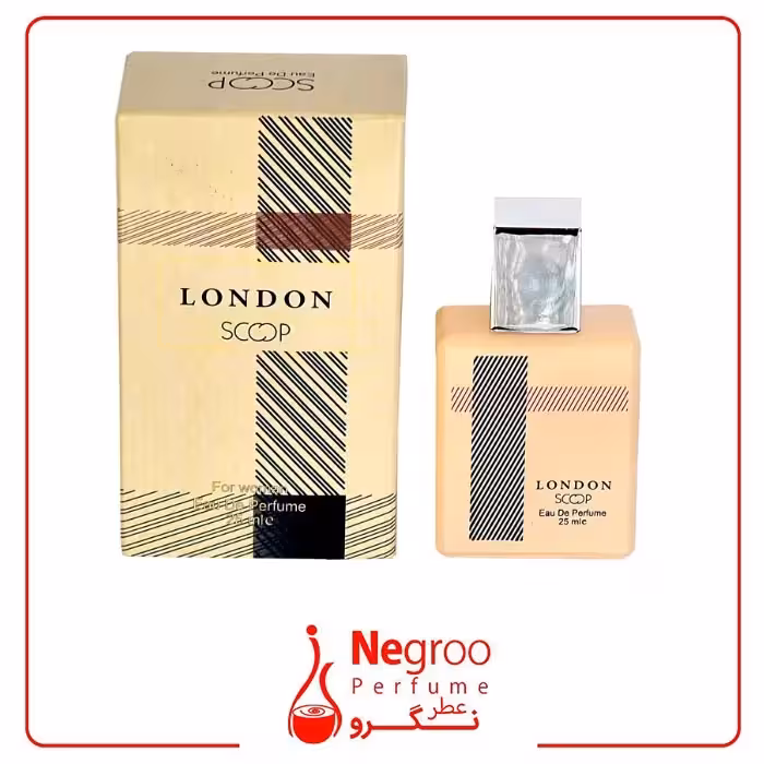 عطر جیبی زنانه اسکوپ مدل LONDON حجم 25 میلی لیتر
