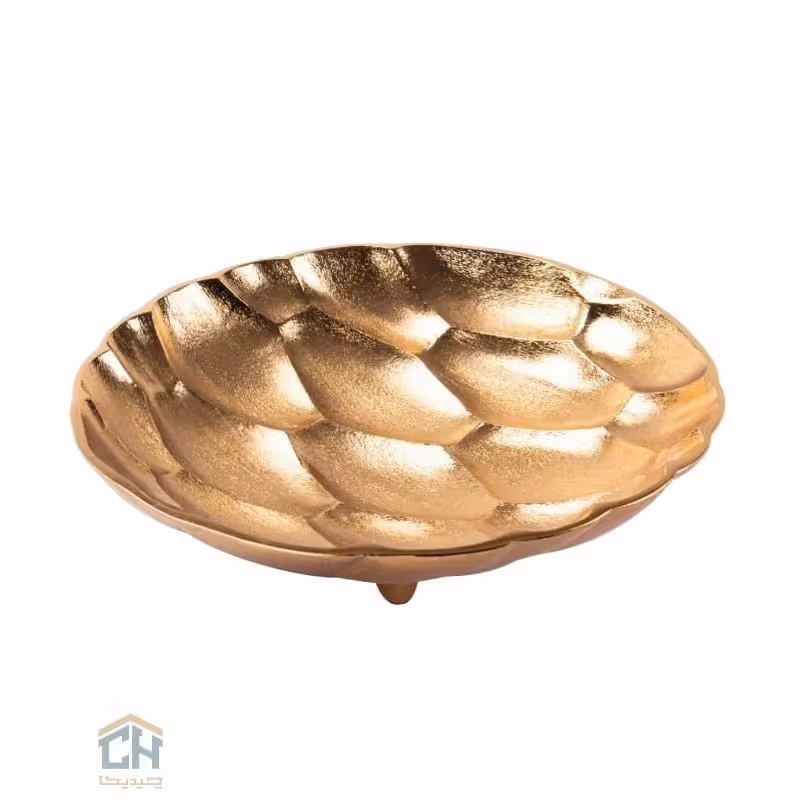 میوه خوری گرد بزرگ آلومینیوم طلایی گلدکیش مدل GK817340-1