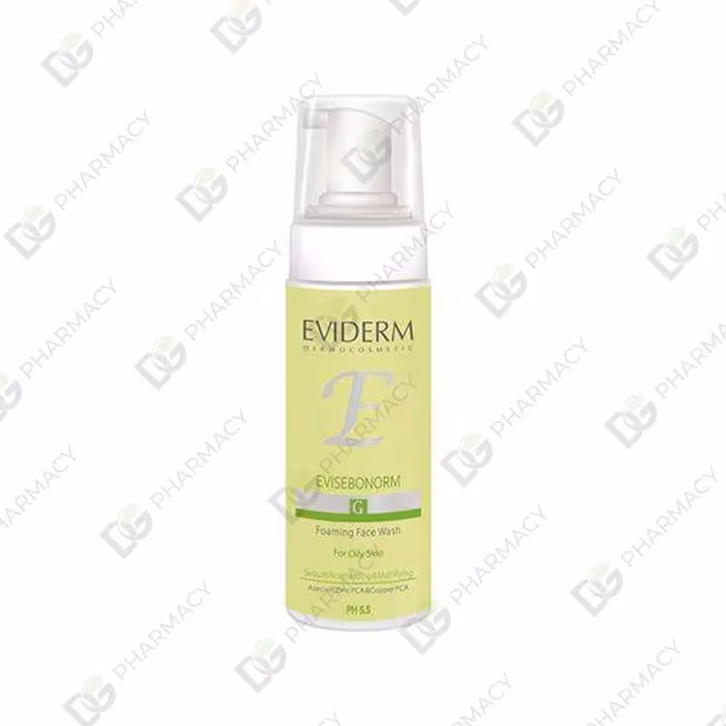 فوم شستشوی صورت اوی سبونورم اویدرم مناسب پوست چرب دیجی فارماسی
