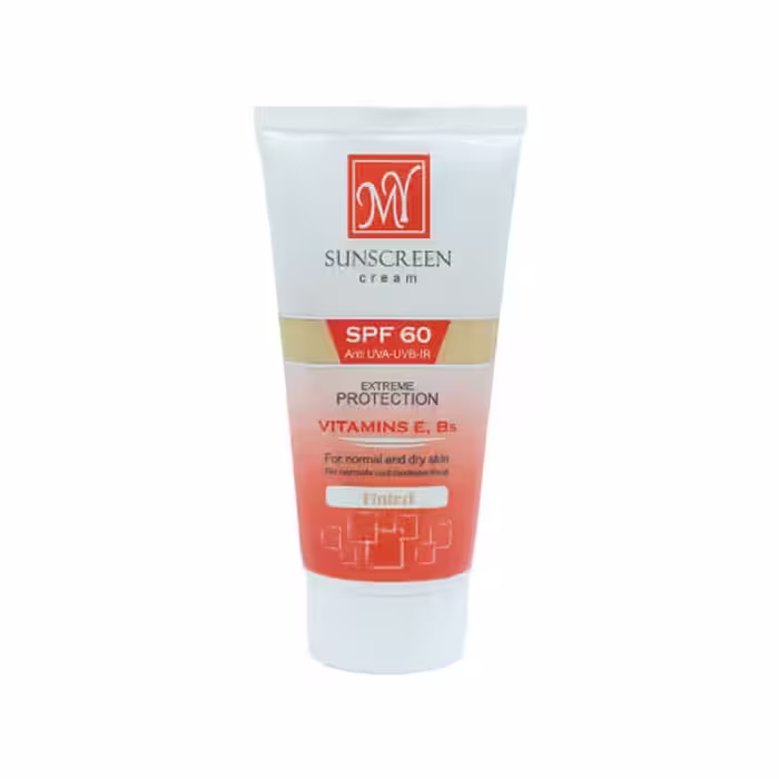 کرم ضد آفتاب SPF60 پوست خشک تا نرمال رنگی مای