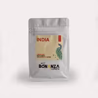 دانه قهوه هند چری AAA بونانزا تک خواستگاه روبوستا 250 گرم