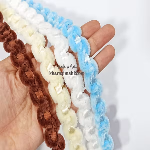 نوار تزئینی مخملی