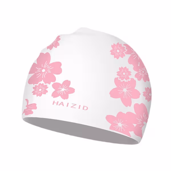 کلاه شنا هایزید طرح گل نسترن مدل SY-405