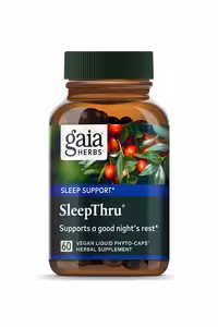 کپسول گیاهی مایع SleepThru برند Gaia Herbs - بسته 60 عددی