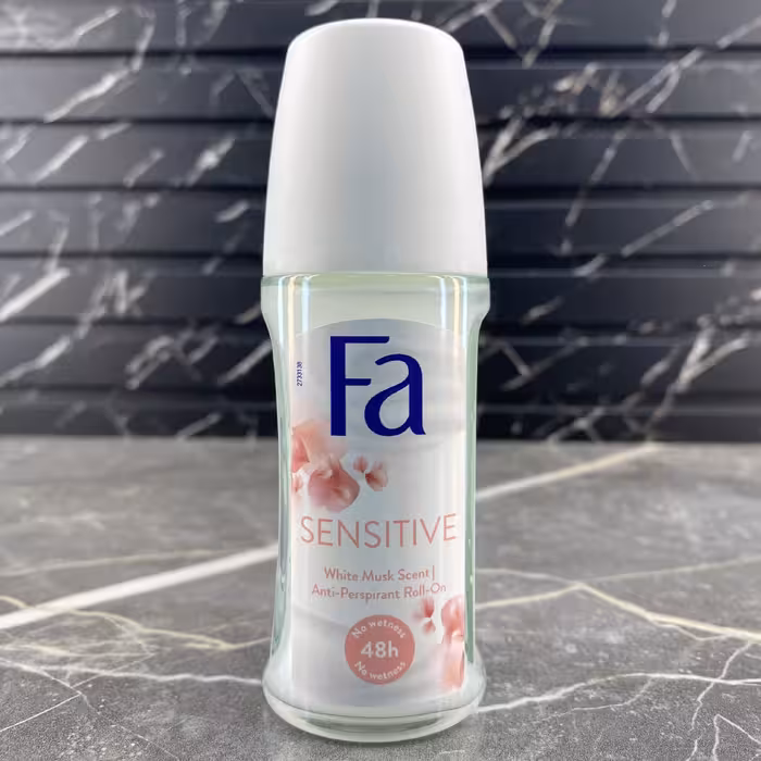 مام رول ضد تعریق زنانه فا Fa مدل sensitive حجم 50 میل