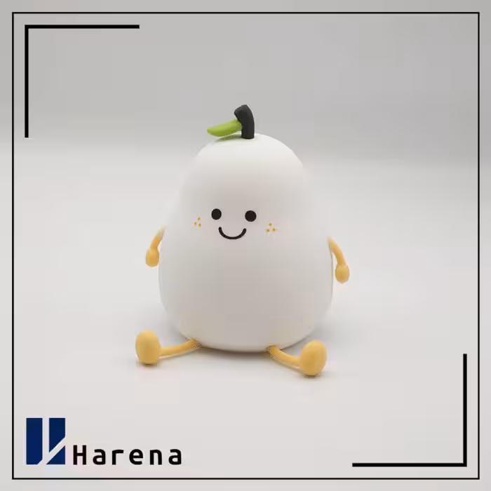 چراغ خواب سیلیکونی گلابی