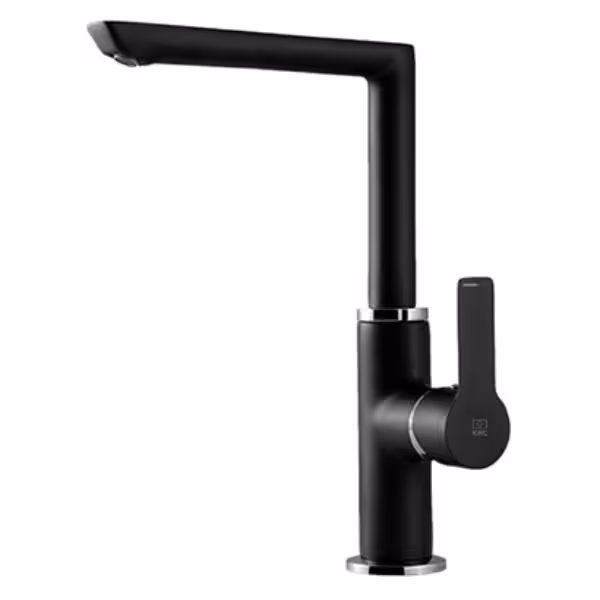 شیر آشپزخانه ثابت مشکی kwc مدل ریتا