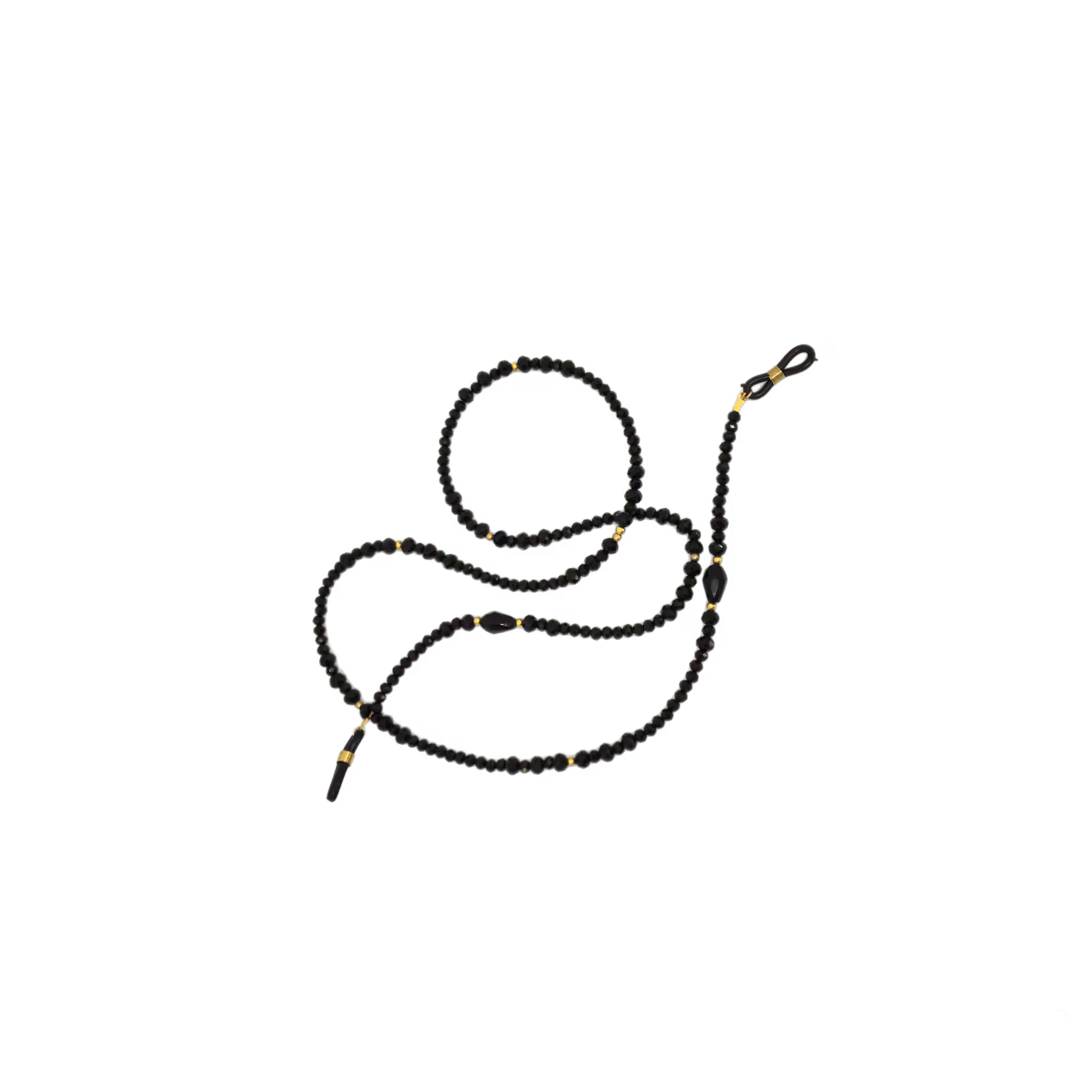 بند عینک مهره ای مشکی