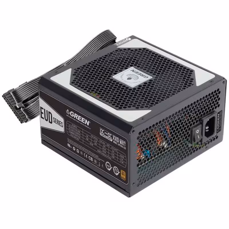 منبع تغذیه کامپیوتر گرین مدل GP530A-EU Plus با توان 530 وات