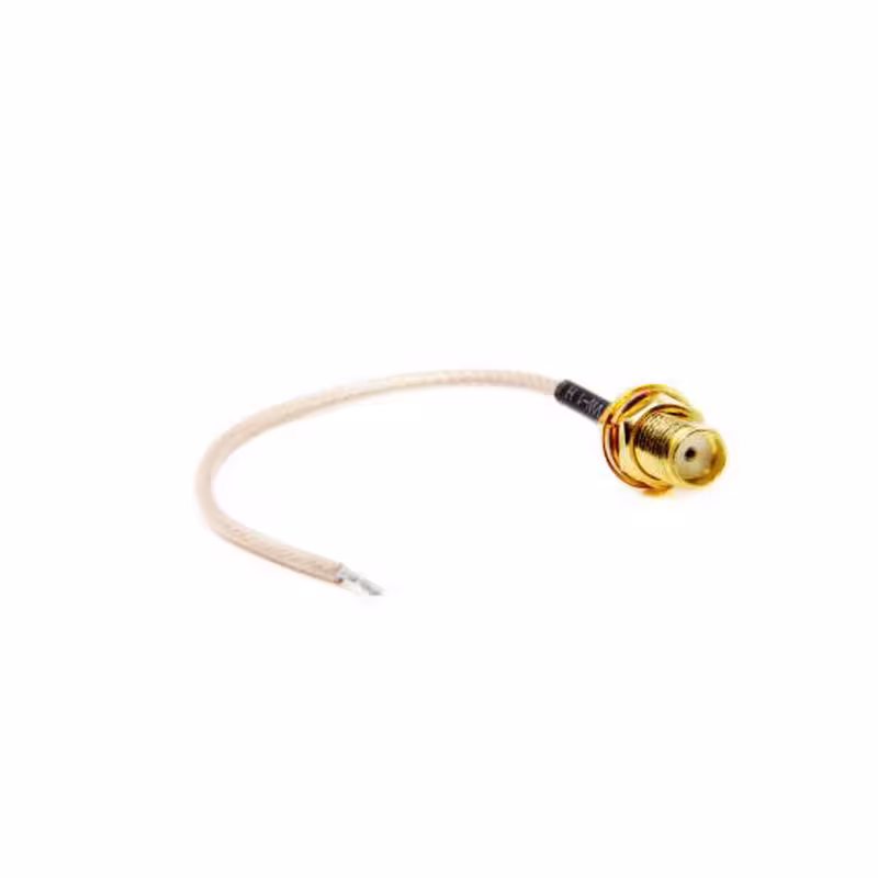 RF FEMALE SMA CONNECTOR 10CM CABLE
