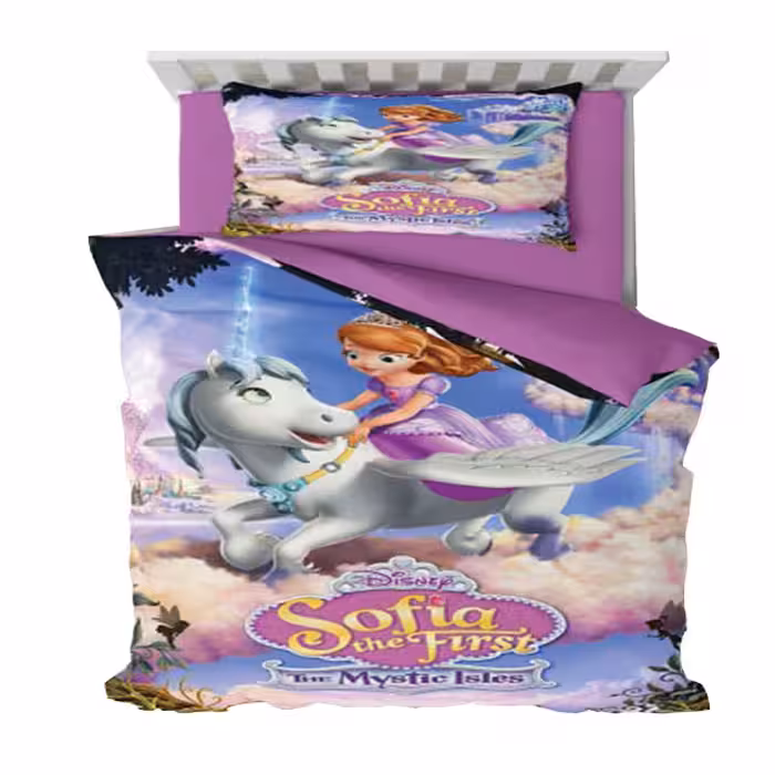 سرویس روتختی یک نفره کارینا مدل سه بعدی 6 تکه کد 1096