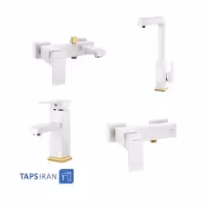 قیمت ، مشخصات و سفارش آنلاین ست شیرآلات شودر مدل اروپا شیری طلا | تپس