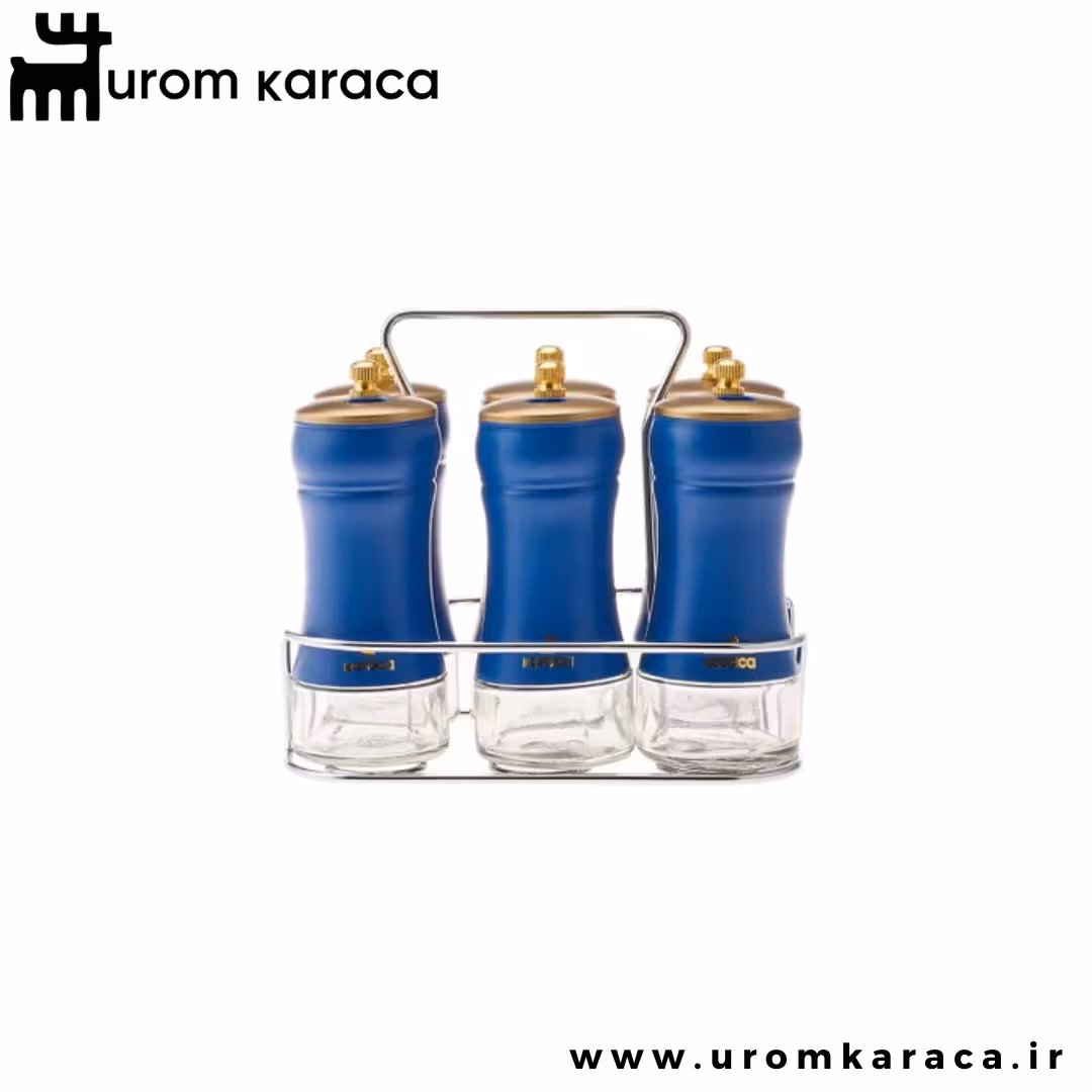 جا ادویه 7 پارچه کاراجا Blue Berry آبی