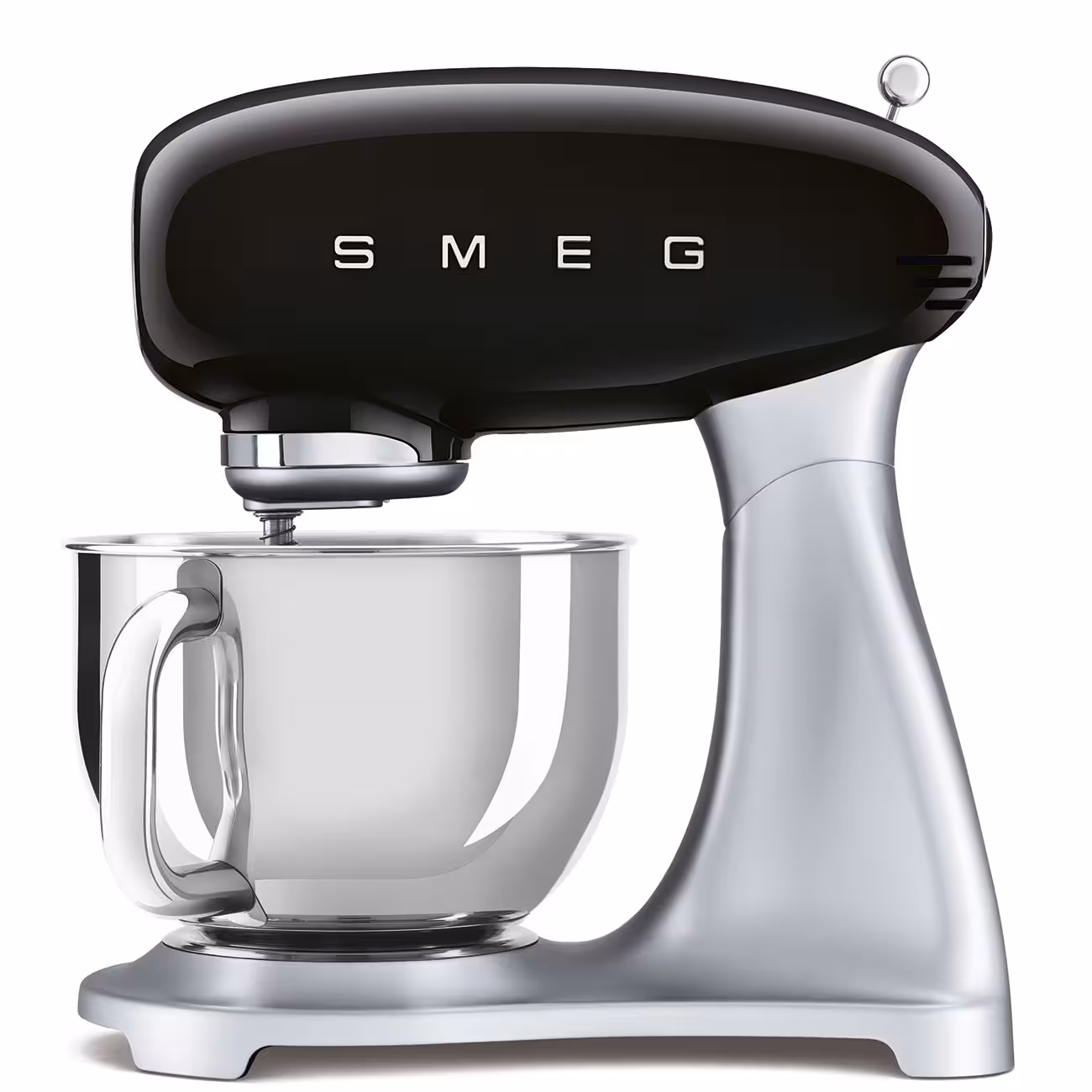 همزن کاسه دار اسمگ SMEG پایه استیل مدل SMF02 مشکی