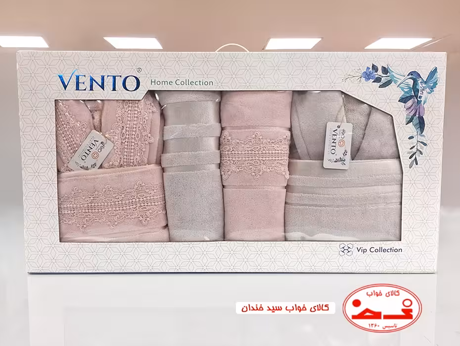 سرویس حوله عروس گیپور 5