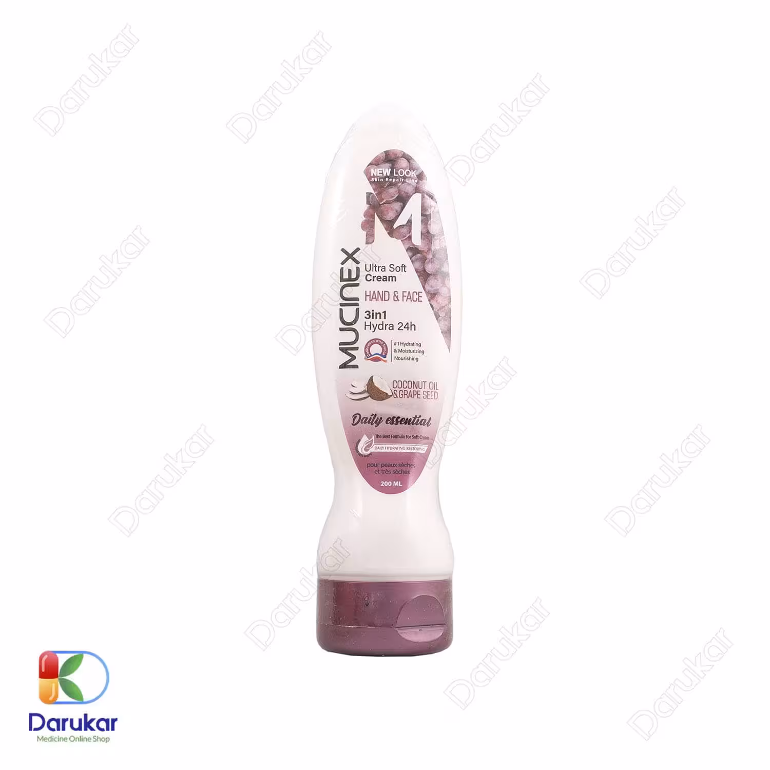 کرم دست و صورت پوست های خشک و حساس ماسینکس