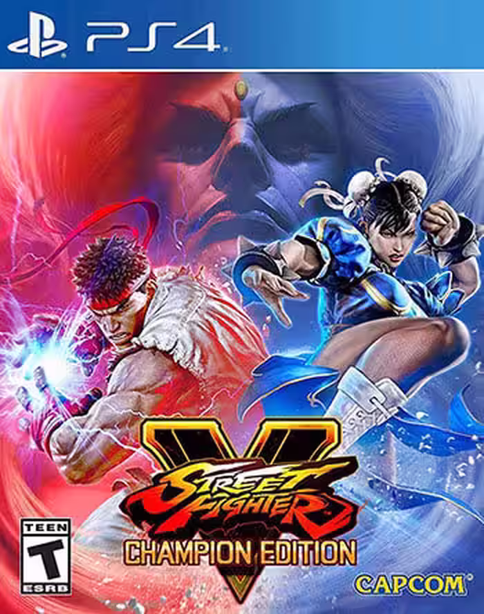 بازی پلی استیشن 4 نسخه رایتی نسخه هک‌شده بازی  Street Fighter V Champion Edition ps4