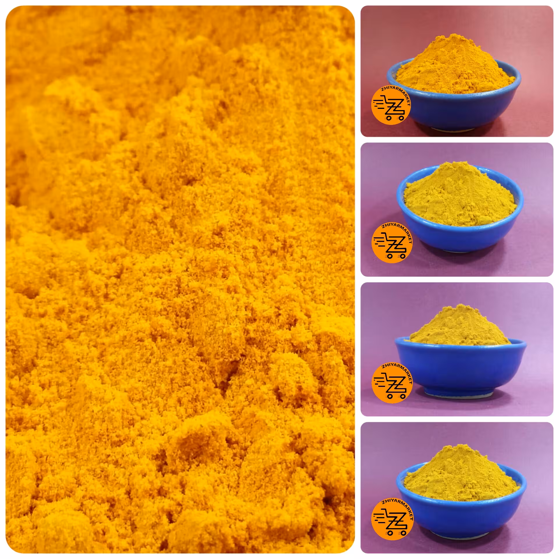 زردچوبه  هندی  400 گرمی اعلا  خالص و درجه یک  بهترین چاشنی غذا  خوش عطر و رنگ  