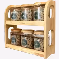 ست پاسماوری حبوبات 2طبقه 6تایی مدل UN-6127