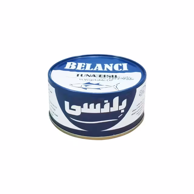 کنسرو ماهی تن در روغن گیاهی بلنسی 180 گرمی