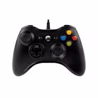دسته بازی سیم دار برای کامپیوتر طرح XBOX 360 مدل HS-122