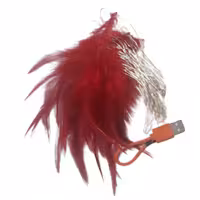 ریسه ال ای دی مدل usb دار مفتولی طرح پر رنگی طول 5 متری