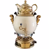 سماور گازی ظافر مدل رزا (ظرفیت 6 لیتر)