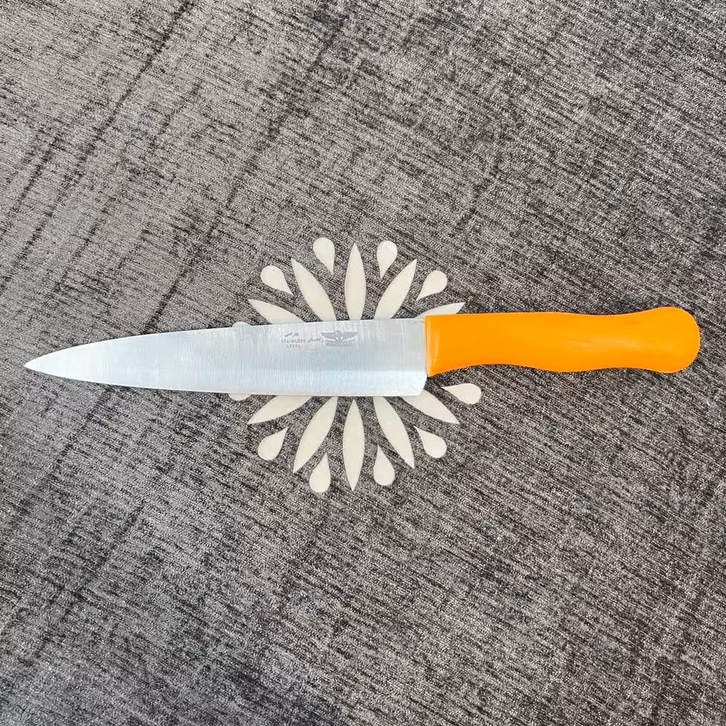 چاقوی آشپزخانه  استیل ضد زنگ سایز 3 بهرامی