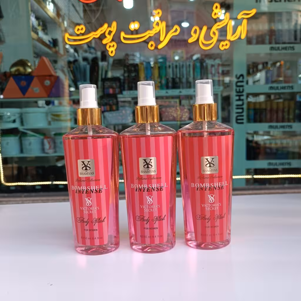 بادی اسپلش زنانه شمیاس مدل Bombshell Intense Victoria’s Secret حجم 250 میل