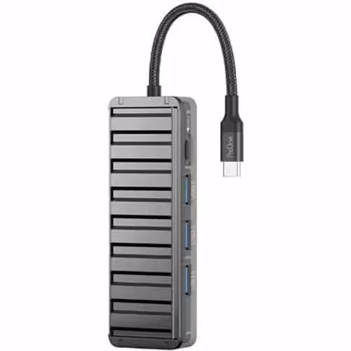 هاب چهار پورت تایپ سی به USB/TYPE-C پرووان مدل PHU-554