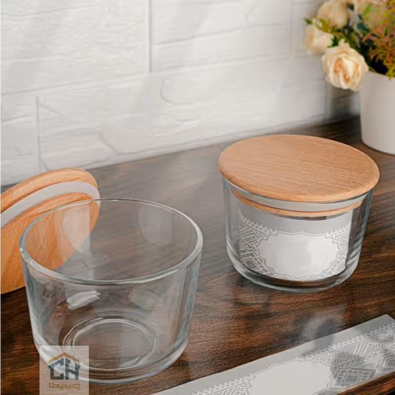 جا ادویه بزرگ درب چوبی طرح دیاموند مدل 1199