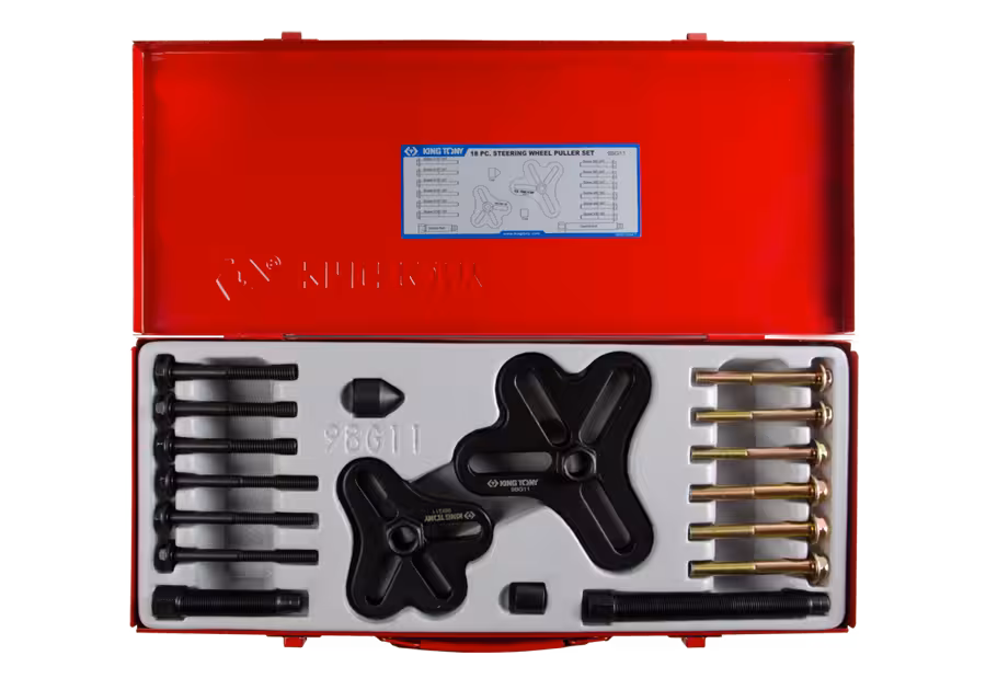 9BG11 – ست تنظيم کننده قربال فرمان 18 عددي  کينگ توني