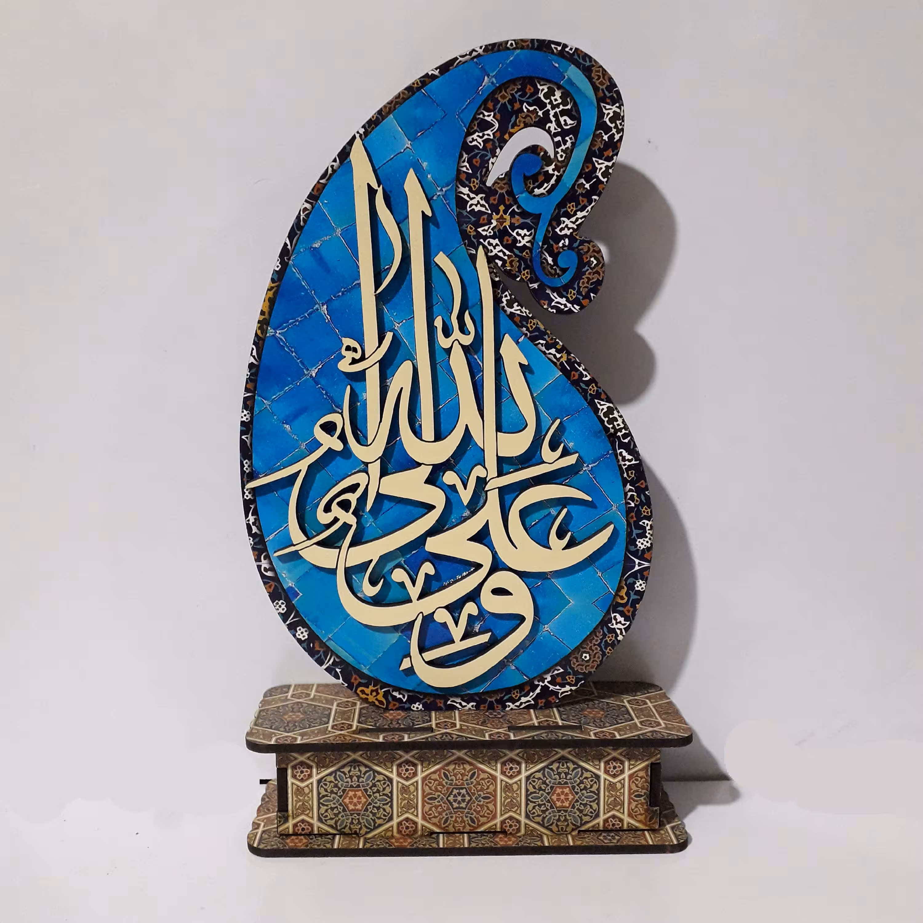 تندیس بته جقه رومیزی طرح علی ولی الله 