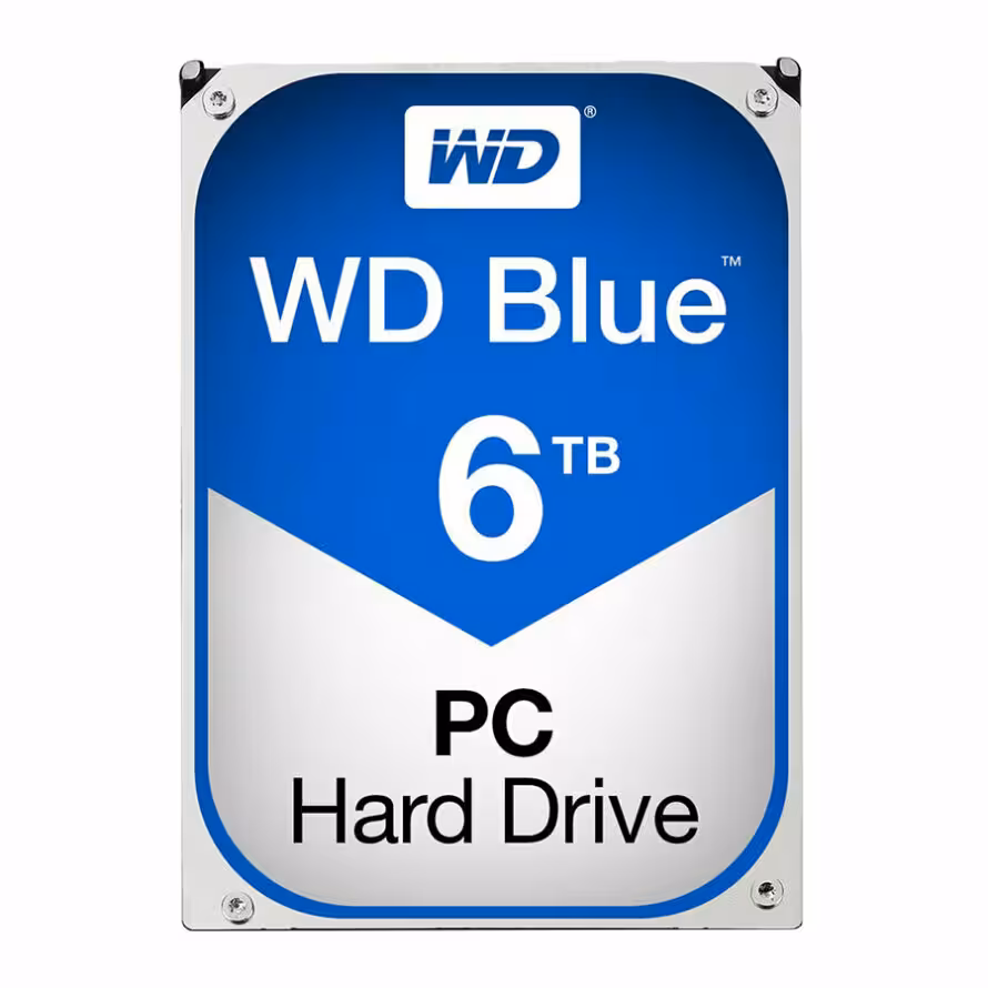 هارد اینترنال وسترن دیجیتال Blue 64MB WD60EZRZ 6TB