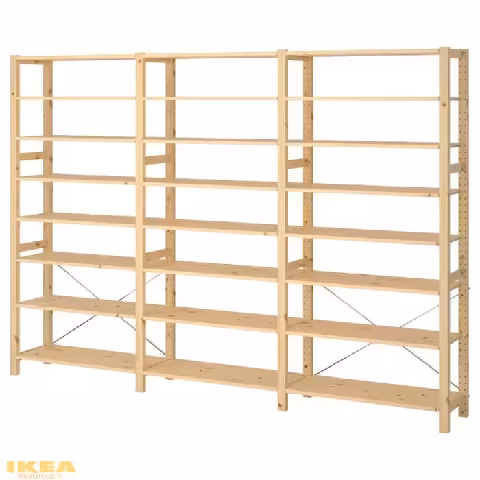 قفسه کتابخانه مدل IVAR 3 | برند ایکیا | ارسال 5 روز کاری