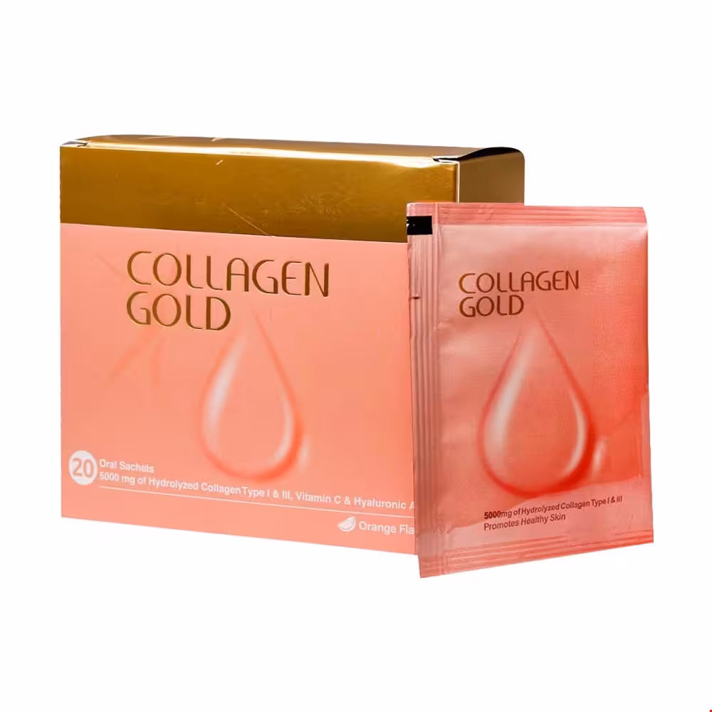 ساشه کلاژن گلد آدریان 20 عددی