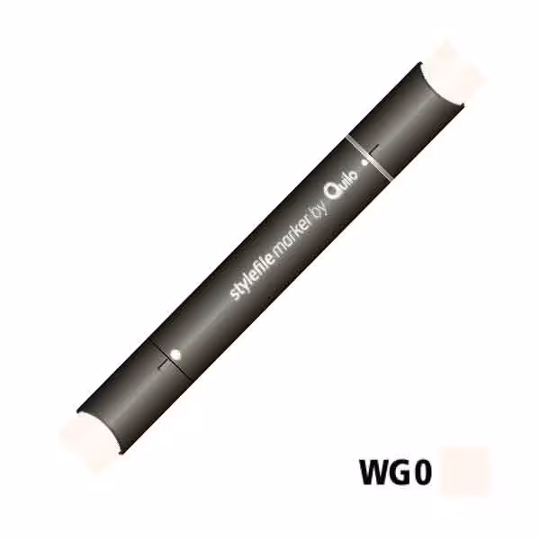 ماژیک راندو دوسر کوییلو کد WG0 مدل Stylefile (رنگ warm grey 0)