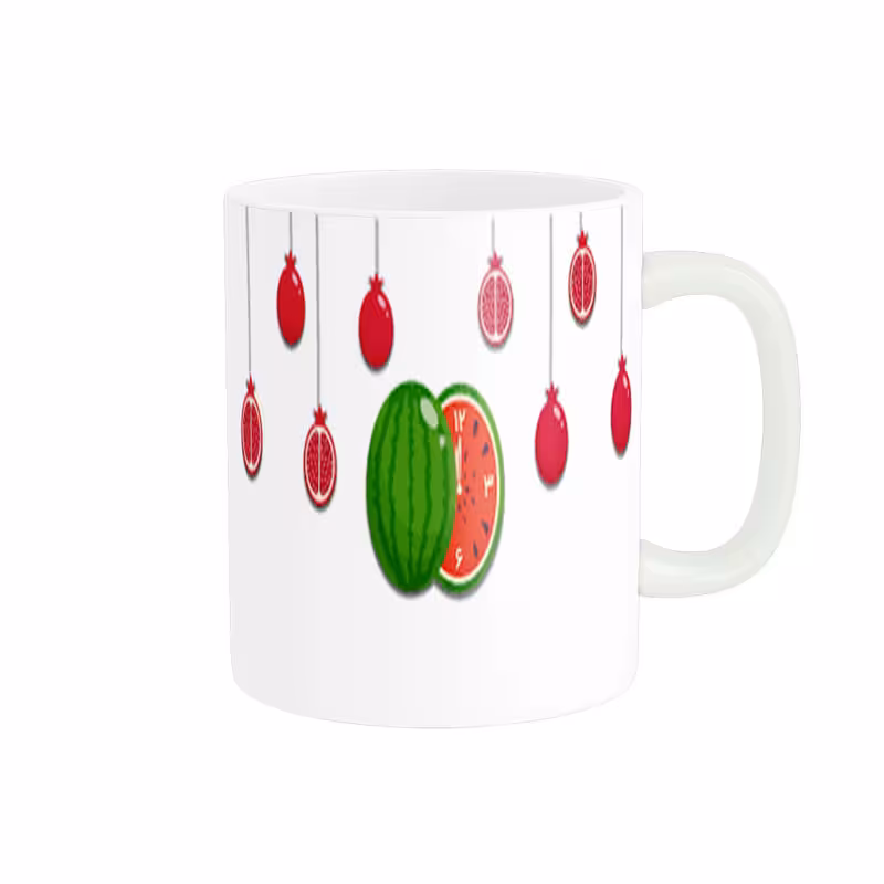 ماگ استلار طرح هندوانه شب یلدا کد 0053