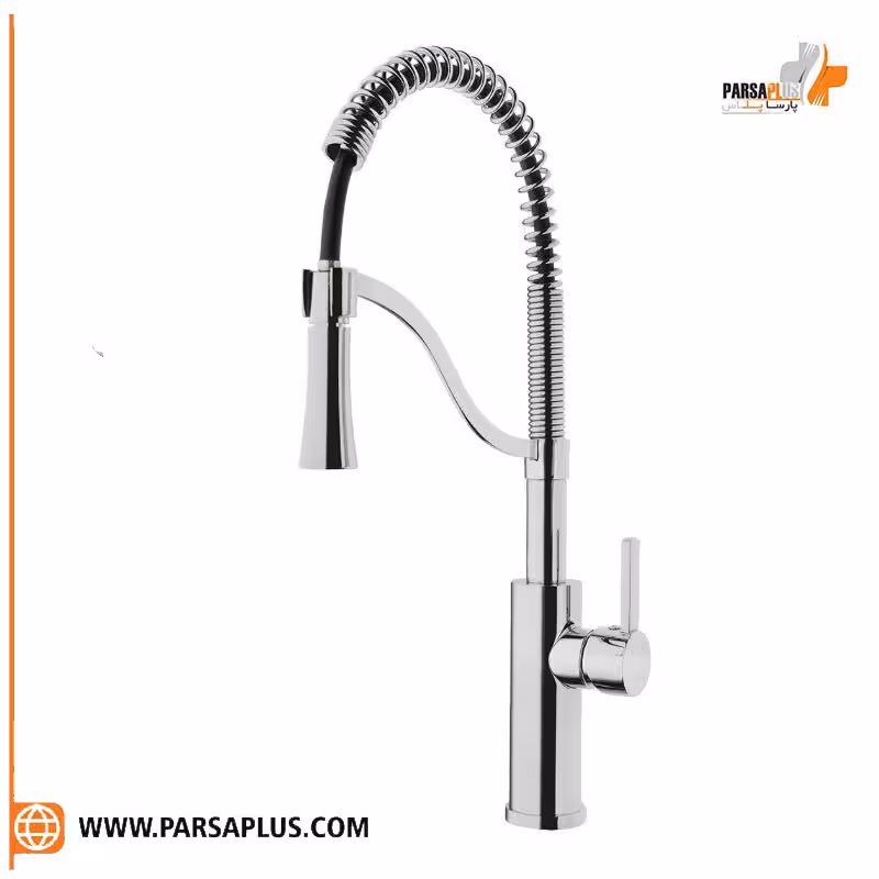 شیر آشپزخانه دوان مدل شونان کروم