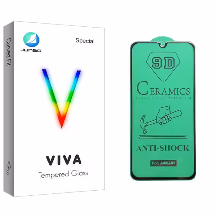 محافظ صفحه نمایش سرامیکی جانبو مدل Viva Glass مناسب برای گوشی موبایل سامسونگ Galaxy A01